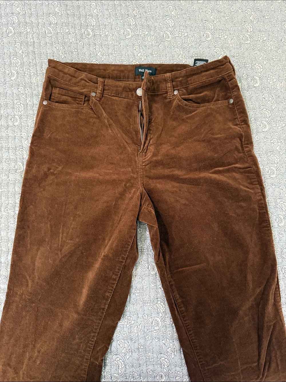 Well Worn Brown Corduroy Women’s Pants